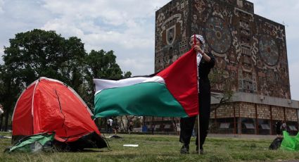 UNAM respetará campamento proPalestina en CU