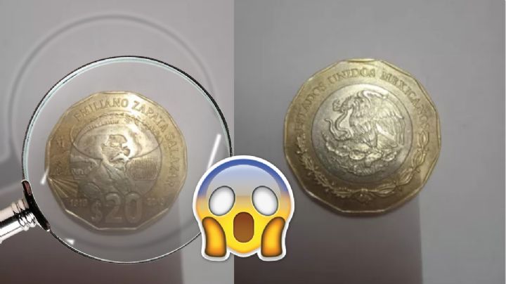 Así es la moneda de 20 que te paga tu crédito Infonavit; se vende en 8,500,000 pesos