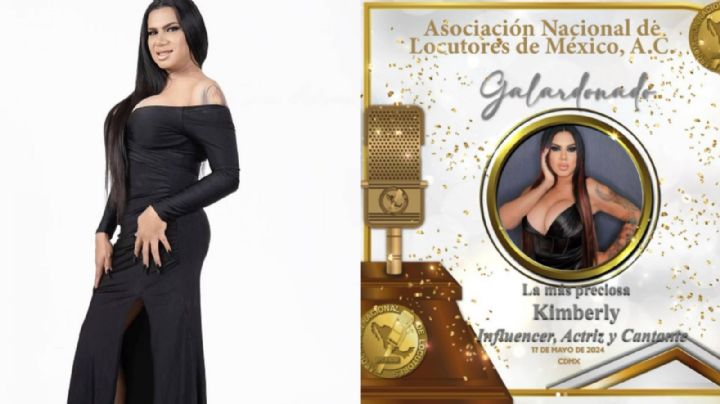 Le dan el Micrófono de Oro a Kimberly Irene y le llueven burlas