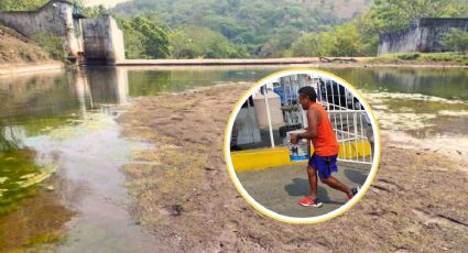 Empeora crisis por falta de agua en Coatzacoalcos; estiaje afectó a la presa Yuribia