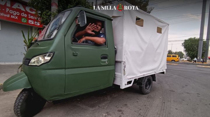 "Es un mundo la manejada desde aquí";  10 años de mototaxista en CDMX