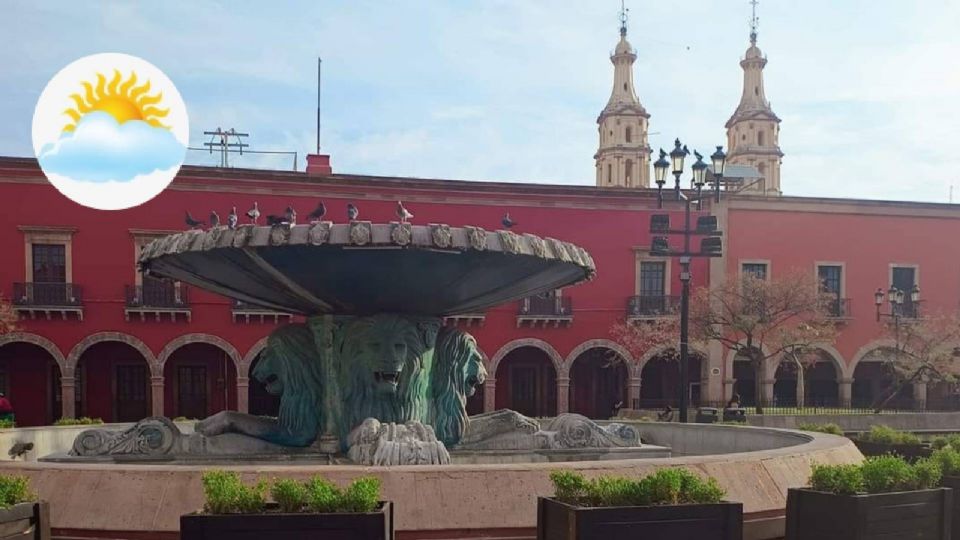 En la zona centro de León se registró este miércoles una temperatura máxima de 37.5 grados.