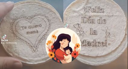 VIDEO: En Veracruz, crean tortillas con diseños del Día de las Madres