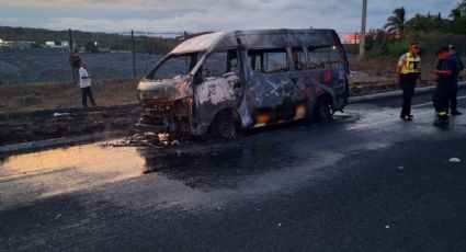 Emergencia en Veracruz: se incendia camioneta en San Julián este jueves 13 de junio