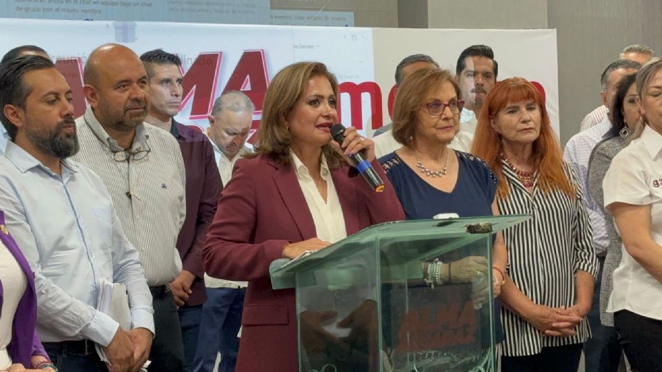 Alma Alcaraz dijo que a Claudia Sheinbaum la dejaron pasar en Guanajuato y que no hubo voto diferenciado