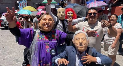 Xóchitl y AMLO roban cámara en el Festival de Los Locos en SMA