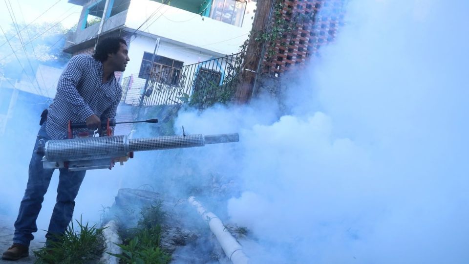Jornada contra el dengue con termo nebulización
