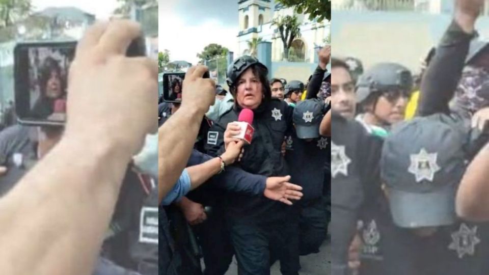 La manifestación se desató tras la muerte de un comerciante presuntamente a manos de policías