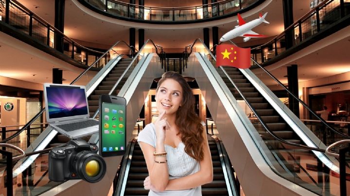 La plaza comercial china más famosa de la CDMX; es de 12 pisos