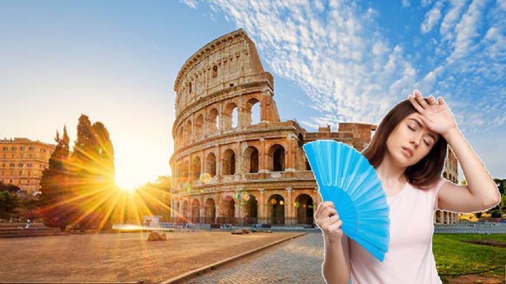 Arde Roma: Temperaturas alcanzan 50° en el Coliseo y la plaza de San Pedro del Vaticano