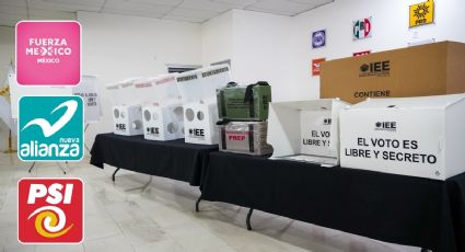 Coaliciones en Puebla mantienen con vida a partidos locales; PRD desaparece