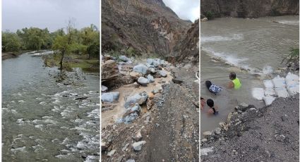 Lluvias llenan los ríos de Hidalgo, pero dañan destinos turísticos; así se ven