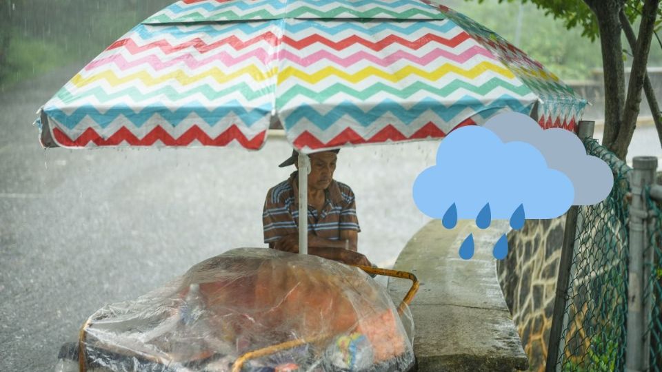 Lluvia fuerte en estos municipios de Veracruz hoy 24 de junio