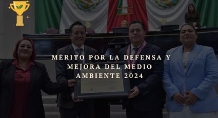 Congreso entrega medalla por la defensa del Medio Ambiente a Horacio Zárate