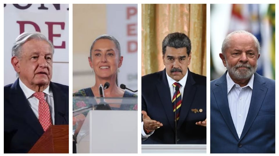 AMLO, Sheinbaum, Maduro y Lula protestan contra intento de golpe de Estado de Bolivia