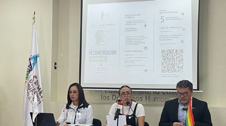 Derechos Humanos acredita tortura a integrante de comunidad LGBT en la Procuraduría de Hidalgo