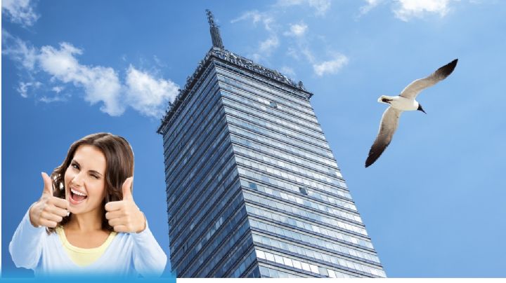 Así fue la impresionante construcción de la Torre Latinoamericana de la CDMX | Antes y después