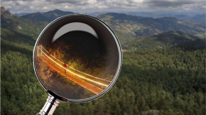 Visita el primer puente colgante iluminado de Hidalgo en Mineral del Chico