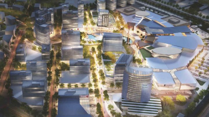 Nueva plaza comercial en Nuevo León; estará lista en 10 años; así lucirá