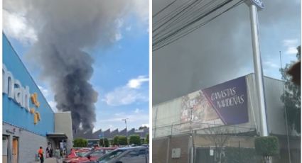 Fuerte incendio consume fábrica de aditivos para automóviles en Cuautitlán Izcalli