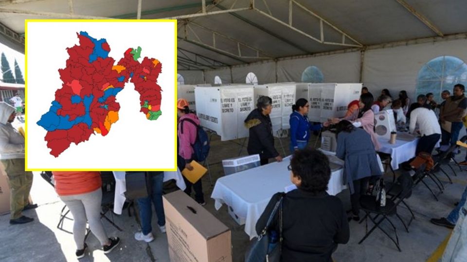 Elecciones en Edomex: Morena-PT-PVEM ganan municipios y Congreso Local