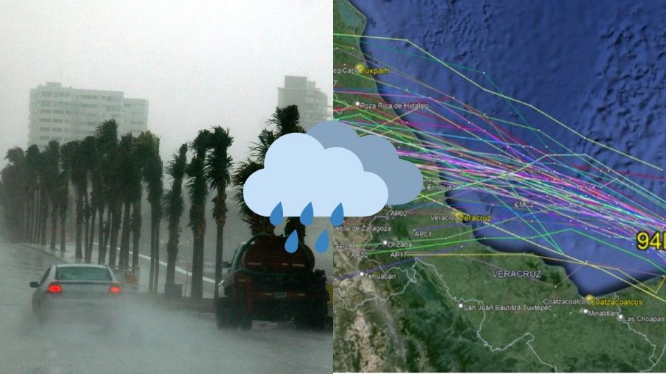 Disturbio tropical en Veracruz podría impactar en las próximas horas en esta zona
