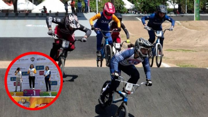 Melina Rodríguez, la campeona de León que se llevó el Oro en ciclismo BMX de CONADE
