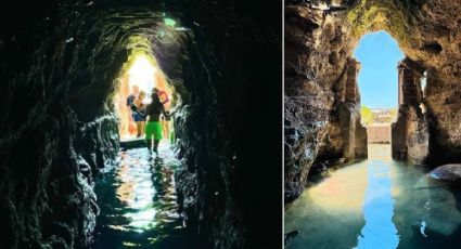 ¿Conoces las cuevas de Guanajuato en donde brota el agua de sus paredes?