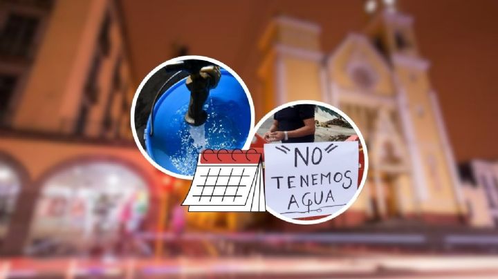 Tandeos: Zonas altas de Xalapa tendrán agua solo 8 días de junio