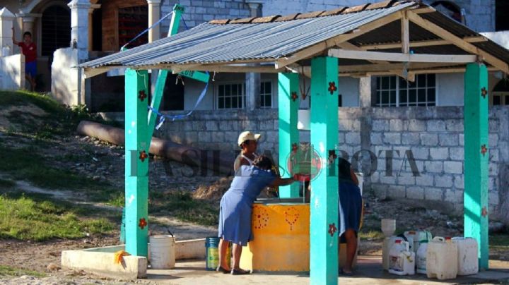 Más de 100 familias se quedan sin agua en Papantla; exigen a CAEV el servicio