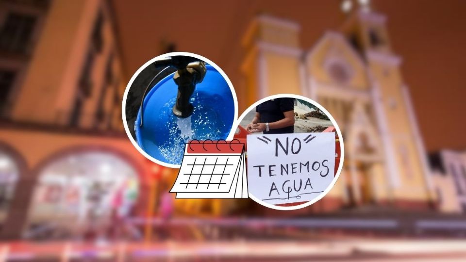 Tandeos: Zonas altas de Xalapa tendrán agua solo 8 días de junio