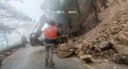 Deslaves y carreteras bloqueadas, el saldo de las lluvias en Puebla