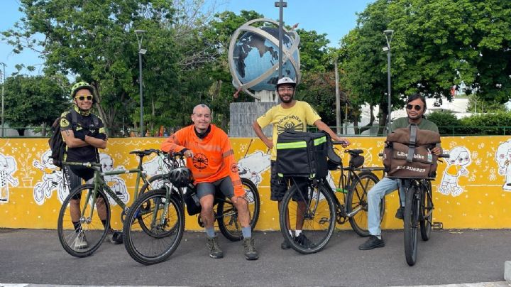Bicimensajeros jarochos forman cooperativas y ganan terreno a Uber y Didi