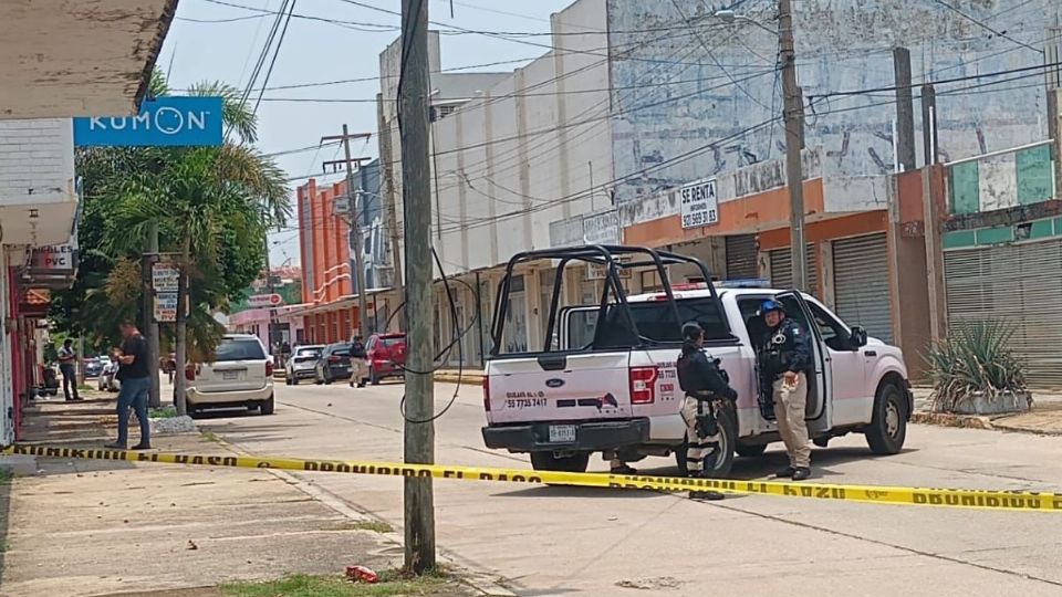 Balacera en Coatzacoalcos, deja un muerto y un detenido hoy 12 de julio