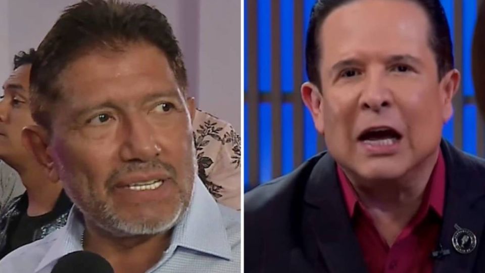 El conductor de espectáculos enfrenta al productor de Televisa por haberlo ofendido. 
