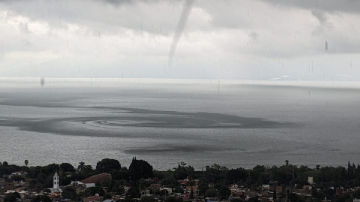 Lago de Chapala: fotografías de la impresionante tromba marina