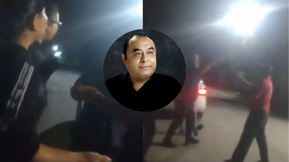 El periodista fue agredido la noche del sábado