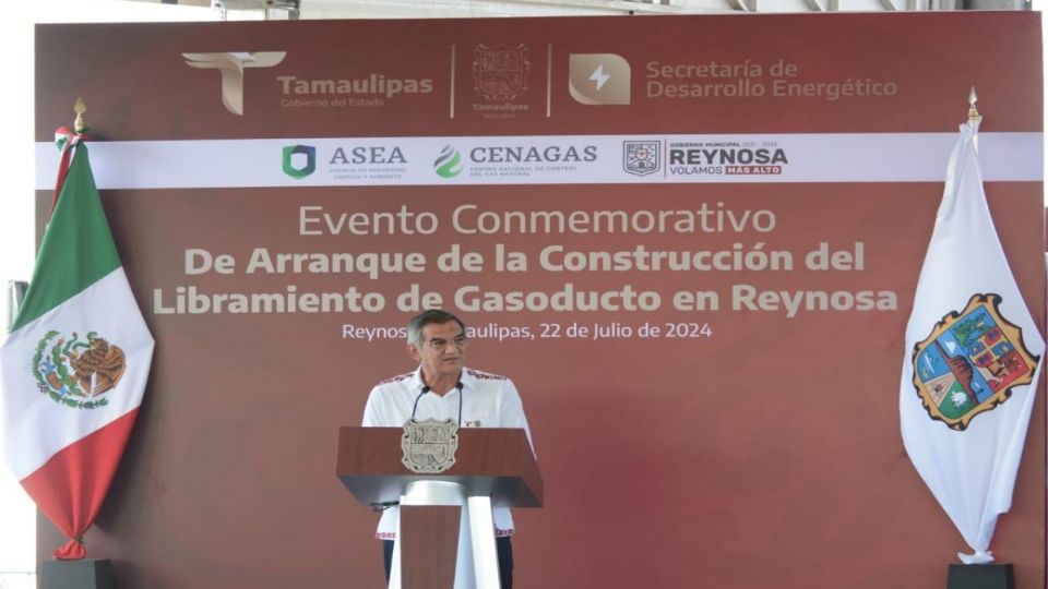 Américo Villarreal Anaya, gobernador de Tamaulipas
