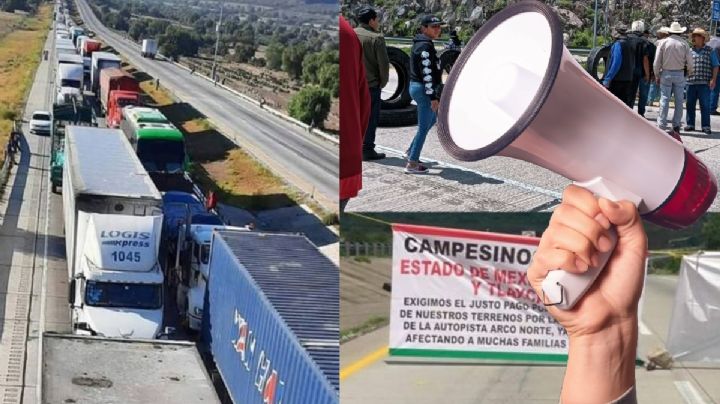 Autopista Arco Norte: Continúa bloqueo tramo Tulancingo-Pachuca; previenen más cierres