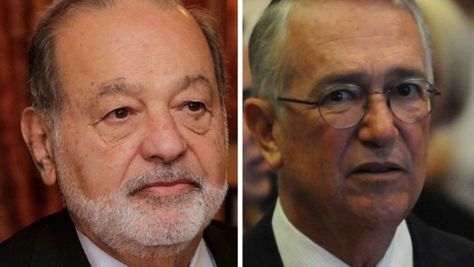 Carlos Slim y Ricardo Salinas.