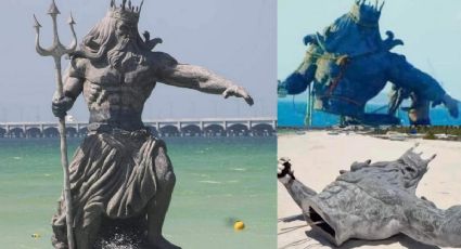 Poseidón en Yucatán: ¿Tiraron escultura yucatecos? Esto sabemos