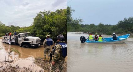 Tamaulipas con afectaciones en 12 municipios por lluvias, ahora viene Beryl