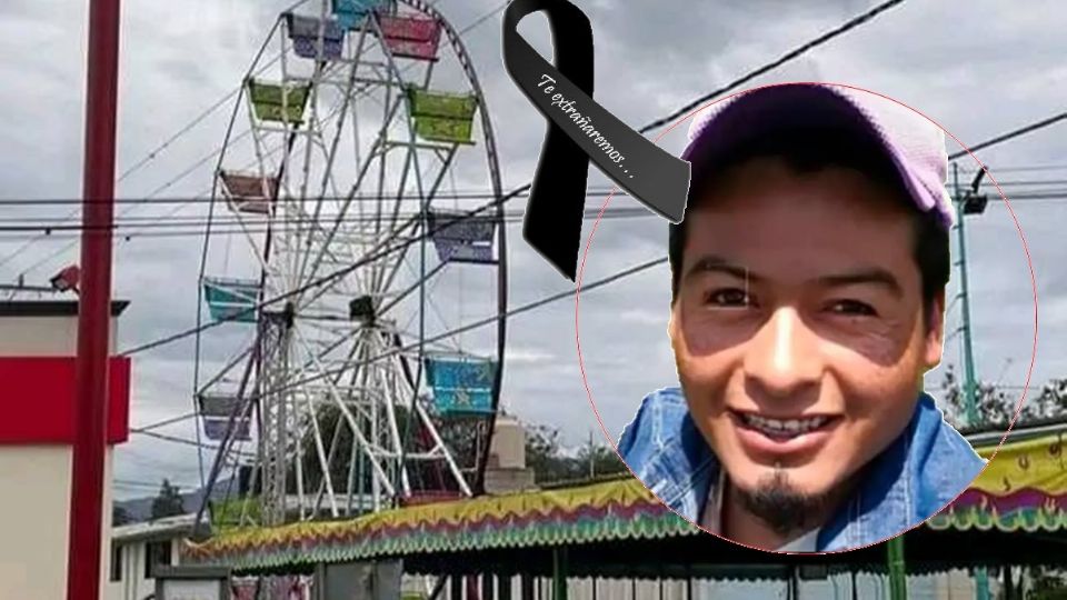 Tragedia en juego mecanico en Puebla: Paulino perdió la vida al proteger a su hijo