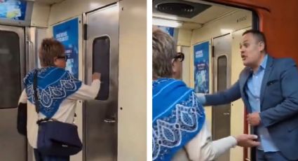 Línea 3: "¿Y por qué no avisan?": mujer reclama a conductor del Metro tras caía de joven a las vías