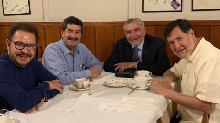 Javier Corral reaparece con Adán Augusto y líderes morenistas: "Listos para el Segundo piso de la 4T"