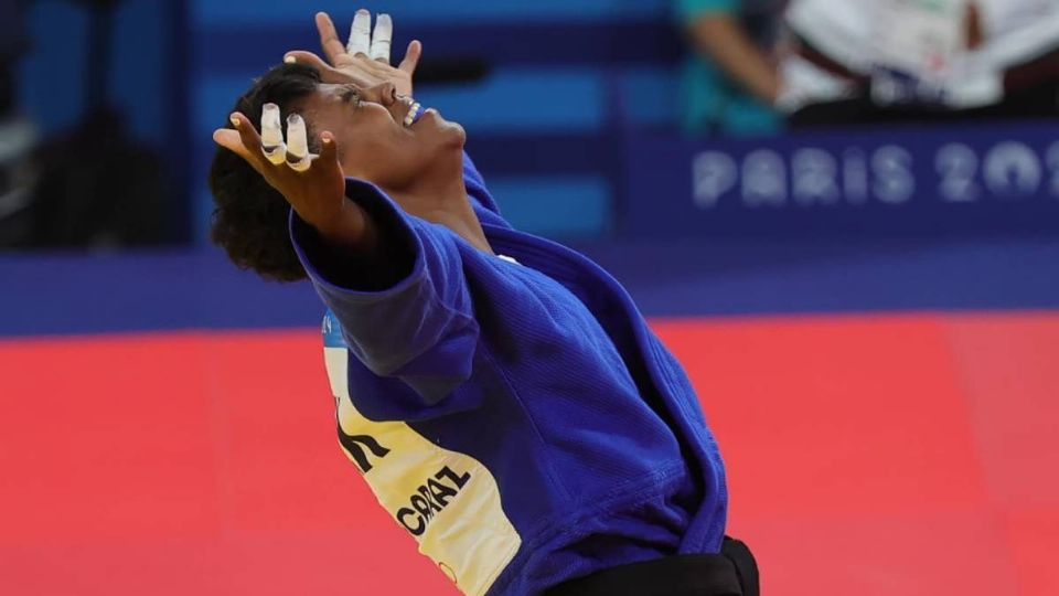 Prisca Awiti ganó medalla de plata en judo en París 2024.