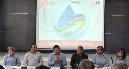 En Hidalgo arranca campaña del SNTE ¡El agua es vida, el agua se agota!