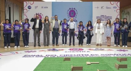 Niñas de comunidades indígenas de Guanajuato ganan concurso de Circuito de Robótica