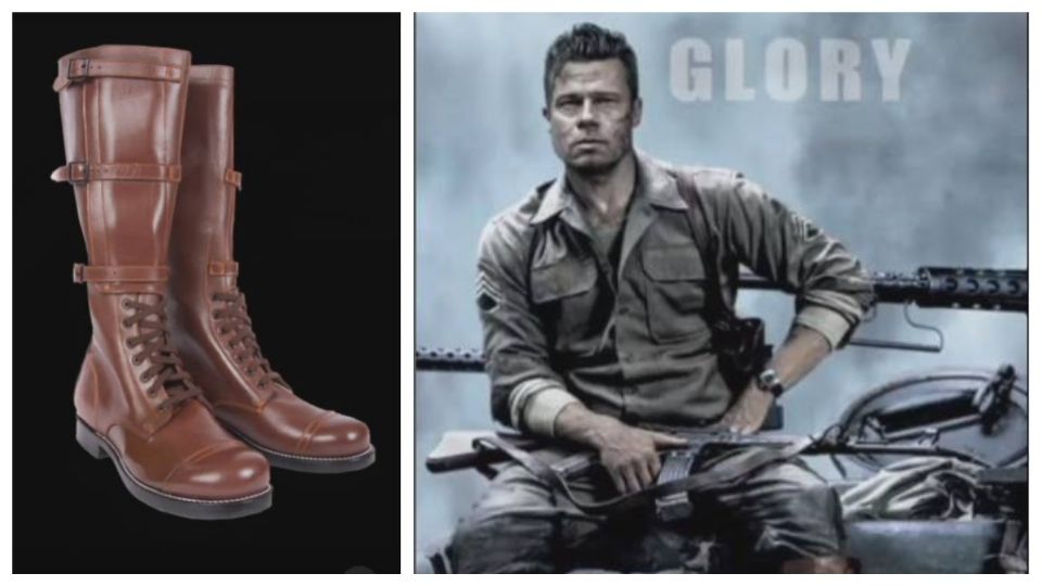 Brad Pitt eligió personalmente estas botas leonesas para su película.