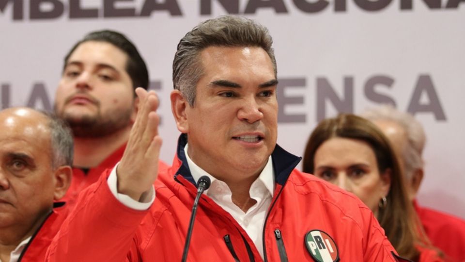 El presidente nacional del PRI, Alejandro Moreno